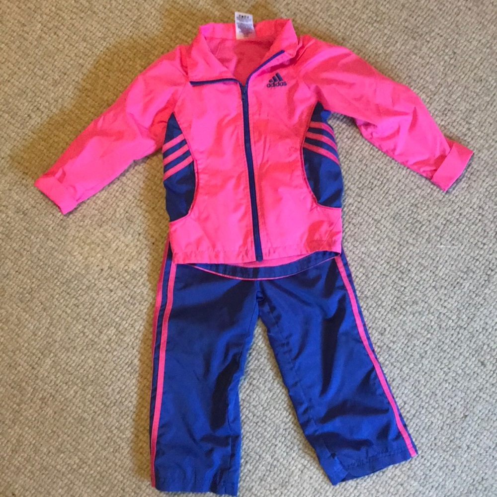 Adidas track suit - size 3T